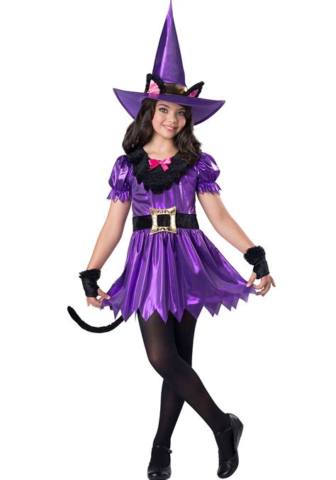 Enigmatic mystical kitten witch outfit